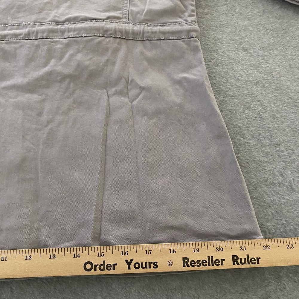 41 Hawthorn Utility Jacket Women M Gray Cinch Waist Stretch Cotton Pockets - Picture 12 of 14